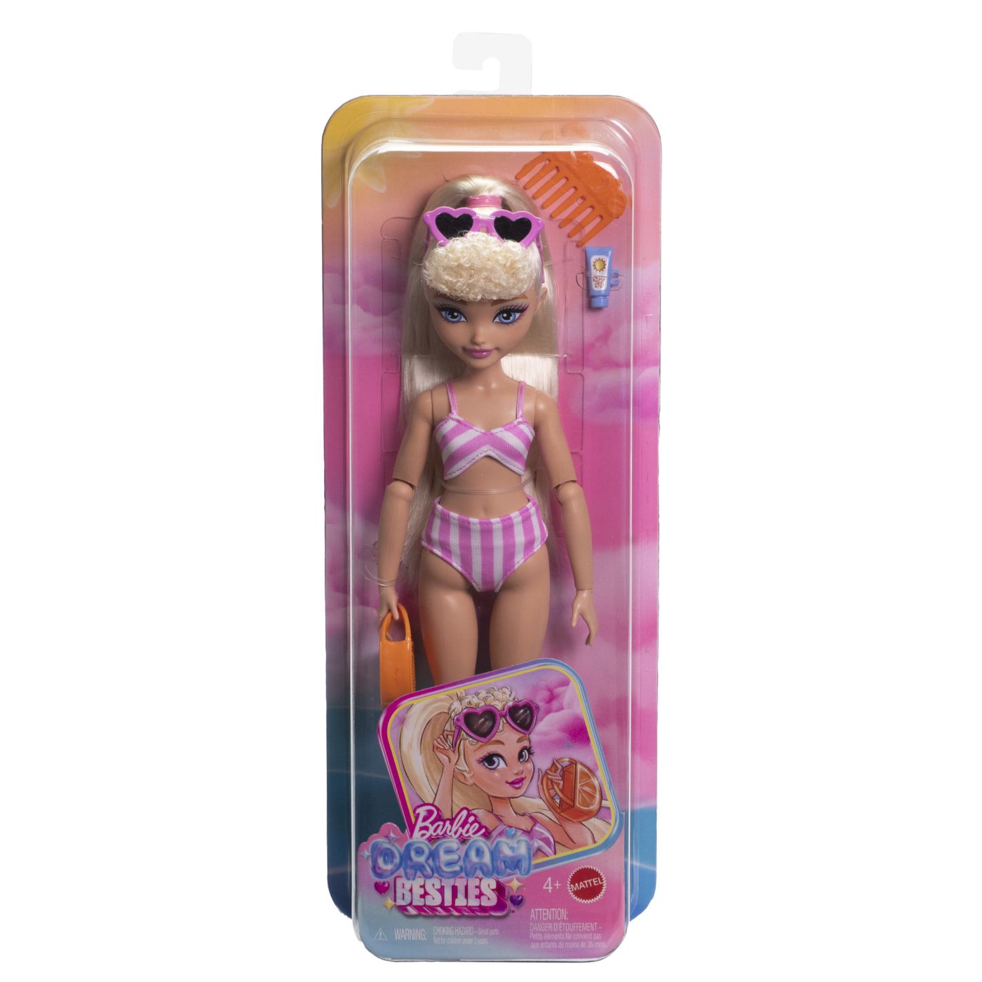 BARBIE DREAM BESTIES PAPUSA BARBIE MALIBU LA PLAJA CU - Imagine 1