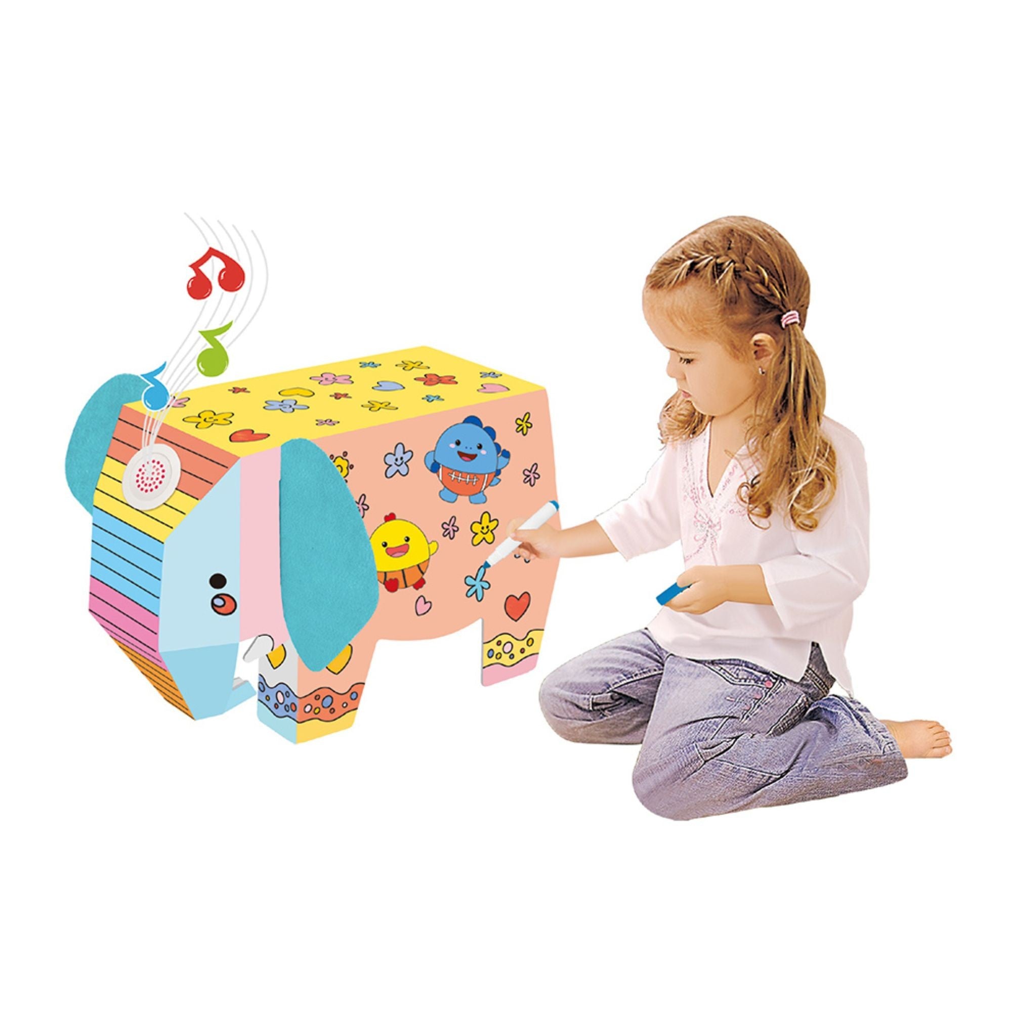 Jucărie Creativă Elefant 3D Flippy - Set Asamblare și - Default Title (1) [ps:1af5a4d6-747d-4a4e-9ccb-2cde83a1712a]