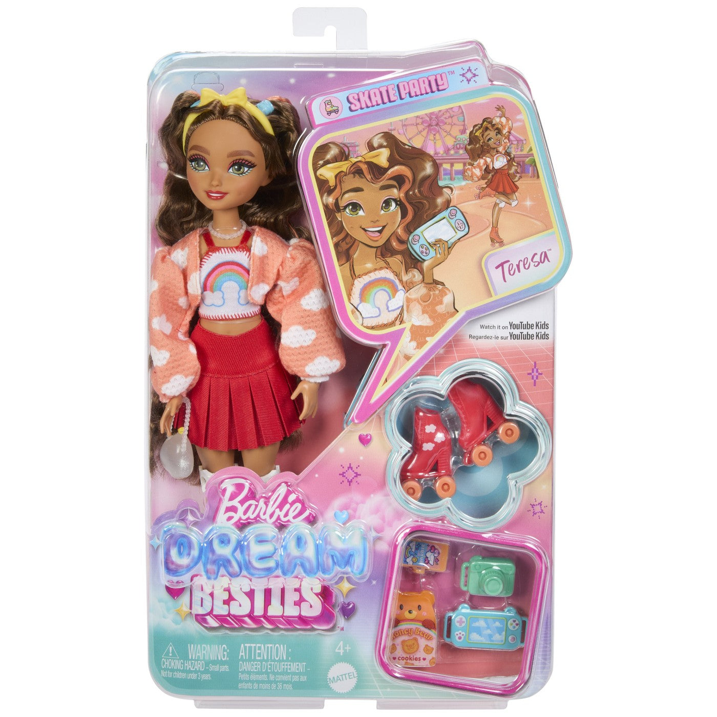 BARBIE DREAM BESTIES PAPUSA TERESA CU ROLE Mattel - Imagine 1 [ps:0e576aed-5ffb-4b79-84a5-c3f56ebbe0f0]