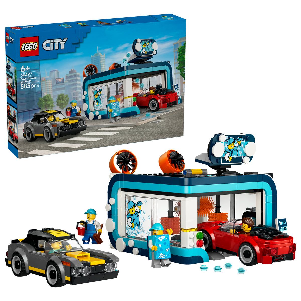 LEGO City Spălătorie Auto Drive Thru 60497 | Infant - Default Title (1) [ps:1328899e-3898-489f-b039-572ad1bb651e]