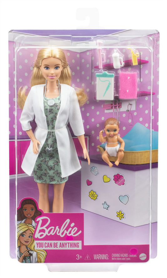 PAPUSA BARBIE DOCTOR PEDIATRU Mattel - Imagine 1 [ps:3d018d7c-2e7c-4abf-be59-cd4c15188f48]