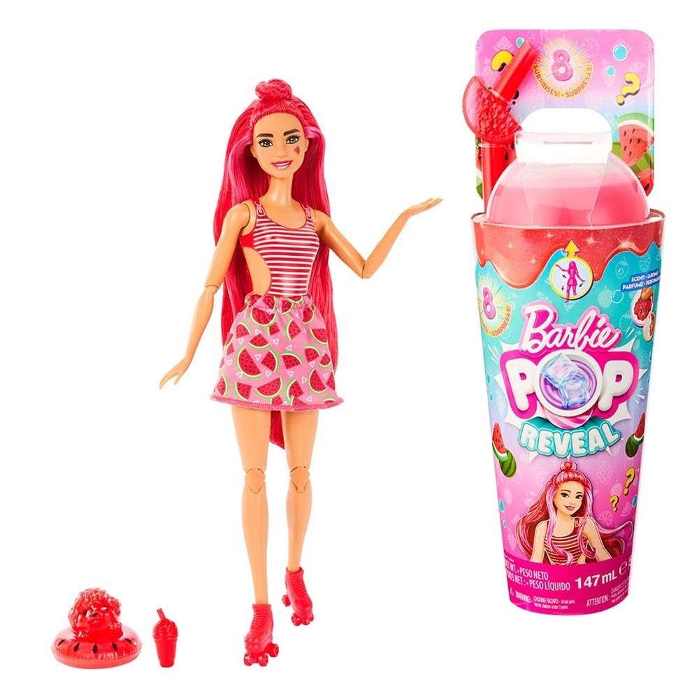 BARBIE POP REVEAL PAPUSA BARBIE WATERMELON Mattel - Imagine 1 [ps:fbdce446-ec8d-4ca9-a23c-0fb5e7170ccb]