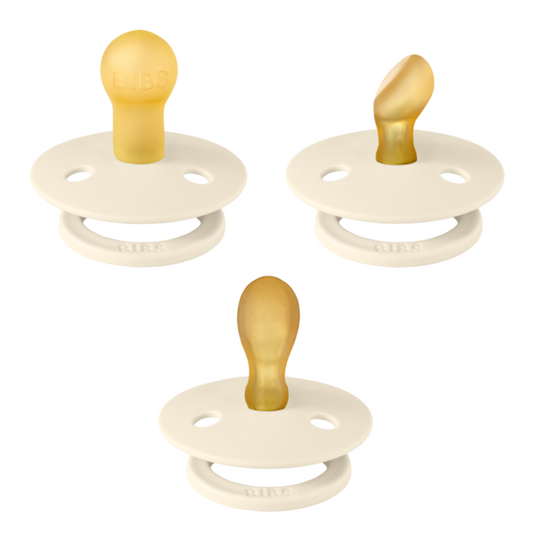 Set 3 Suzete BIBS Colour Latex, 0 luni, Blush - Tetină - Ivory (1) [ps:4e3187be-574f-4983-b7fb-c62095b45da7]