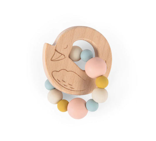 Jucarie bebe Inel de dentitie Lebada, Moulin Roty - Imagine 1 [ps:566af5f1-f97d-43b9-a48b-009624e8dd4c]