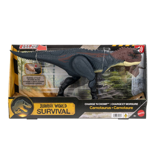 JURASSIC WORLD SURVIVAL CHARGE AND CHOMP DINOZAUR - Imagine 1