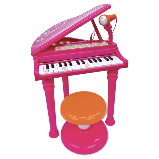 BONTEMPI PIAN ELECTRONIC ROZ CU SCAUN SI MICROFON [ps:a48ae19c-06a4-4ebe-9ca7-2be0ac360d91]