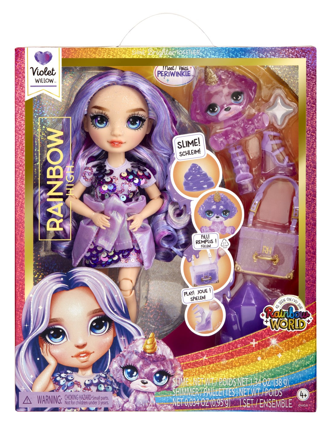 RAINBOW HIGH PAPUSA VIOLET WILLOW MGA - Imagine 1 [ps:5960e64b-a414-4c30-b900-4e32206742bf]