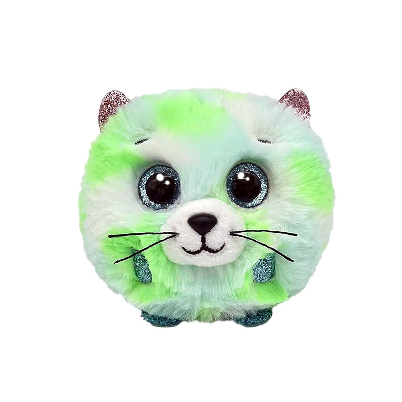 PLUS TY 8CM BEANIE BALLS EVIE PISICA VERDE - Imagine 1 [ps:ee9aff5f-e48b-45f5-8f94-8183a3f3743a]