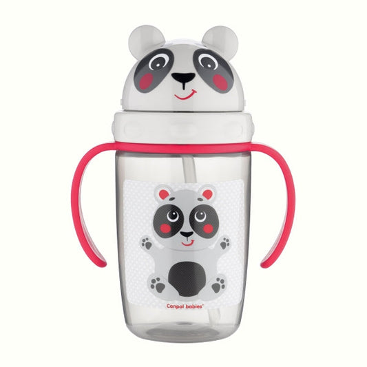Canpol Babies Cana Cu Pai Din Silicon 400ml Hello Little - Imagine 1 [ps:aa36c0a7-8491-4f5f-8a88-cc12a0202e80]