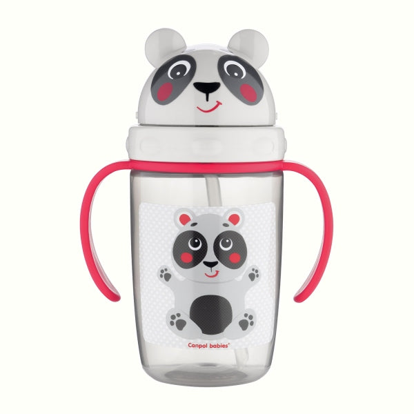 Canpol Babies Cana Cu Pai Din Silicon 400ml Hello Little - Imagine 1 [ps:aa36c0a7-8491-4f5f-8a88-cc12a0202e80]
