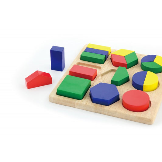 Puzzle sortator cu forme geometrice si fractii [ps:7199d3cd-199e-453b-9895-80e2f64f0e0e]