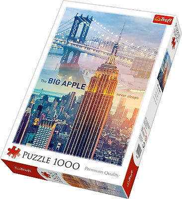 PUZZLE TREFL 1000 ZORI DE ZI LA NEW YORK - Imagine 1 [ps:456b8bd3-d1ee-4f1f-a7c3-f4e954949839]