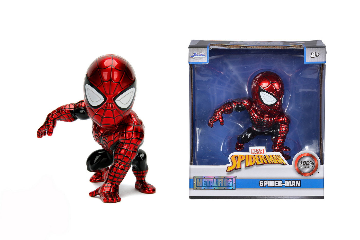 MARVEL FIGURINA METALICA SPIDER MAN 10CM Simba - Imagine 1 [ps:082438f1-4ea2-45d5-a2c6-32e9be1f2631]