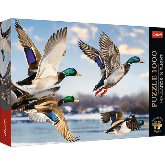 PUZZLE TREFL 1000 PREMIUM PLUS RATE SALBATICE IN ZBOR - Imagine 1 [ps:f6fa5120-3f07-4d98-a3d4-f9af6341fd0e]