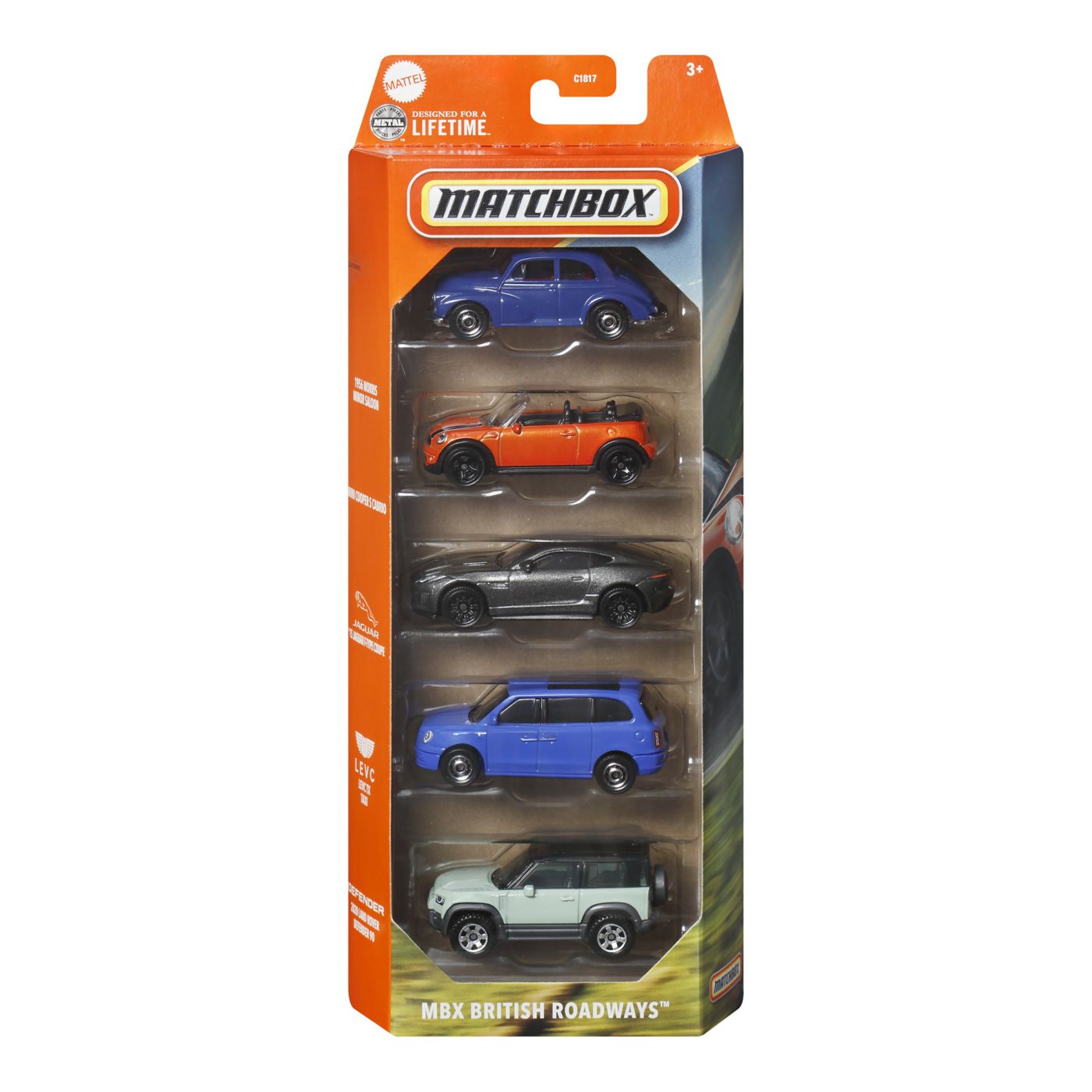 MATCHBOX SET 5 MASINUTE METALICE MBX BRITISH ROADWAYS - Imagine 1 [ps:5d26c41a-27f0-4da4-ae2d-959fa81bb6d3]
