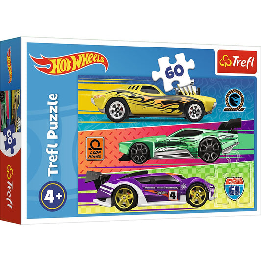 PUZZLE TREFL 60 HOT WHEELS CURSA - Imagine 1 [ps:e4782afe-327a-43bf-8ec0-327eb5d1f094]