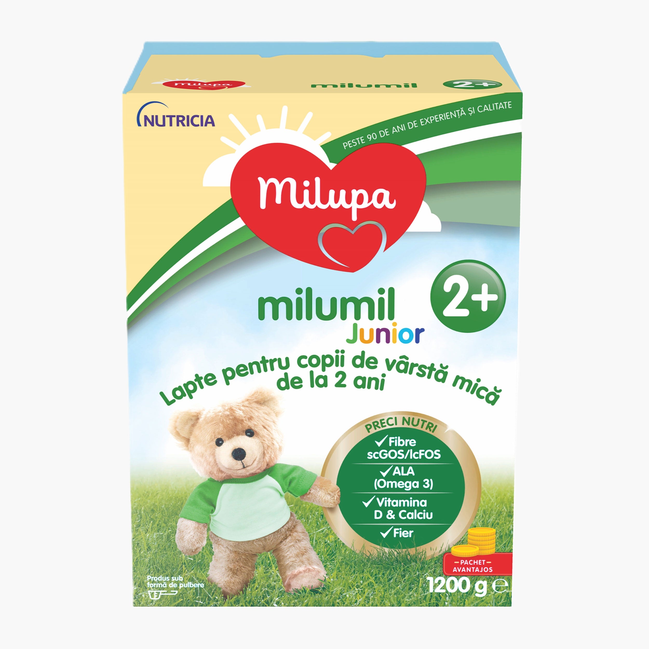 MILUPA Milupa Milumil Junior 2+, formula speciala lapte - Imagine 1