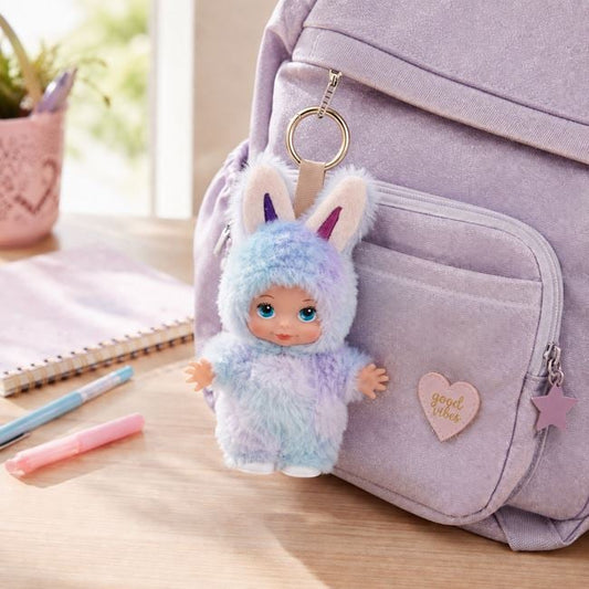 Iepure Bebe Imbracat Bleu-Mov 20cm Jumbo | Jucarie Plush - Bleu-Mov (1) [ps:8993e96d-d8f6-4f81-8461-42d6746128e6]