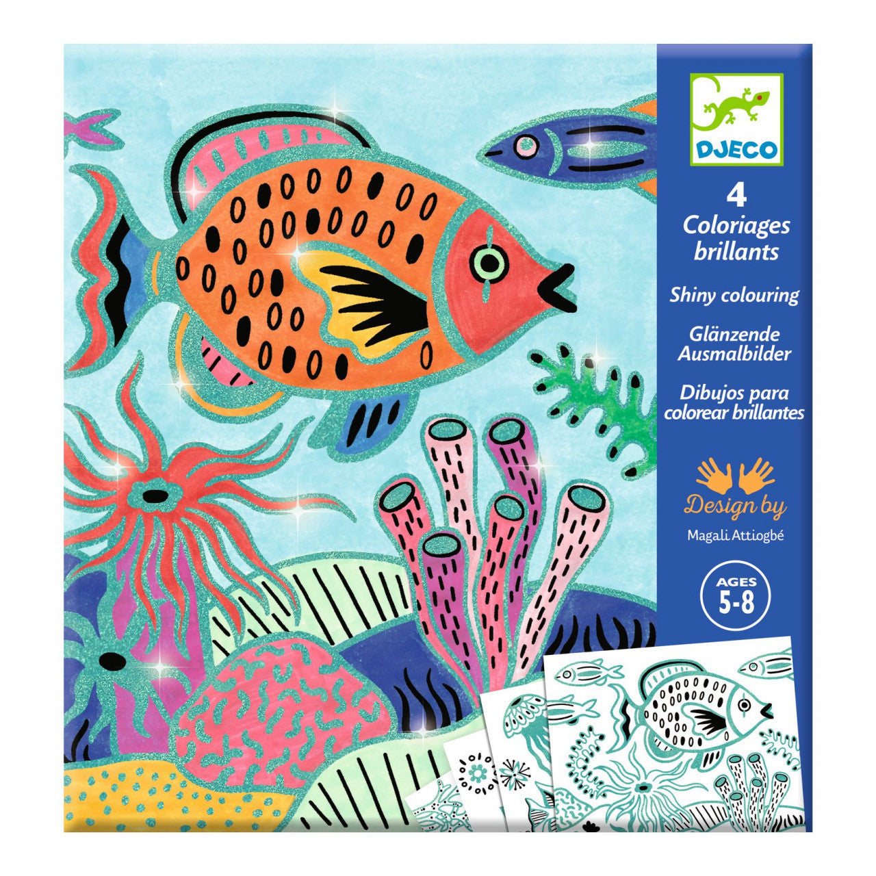 Planse de colorat In mare, Djeco - Imagine 1 [ps:60e5360a-a990-476d-9603-b584f1324cec]