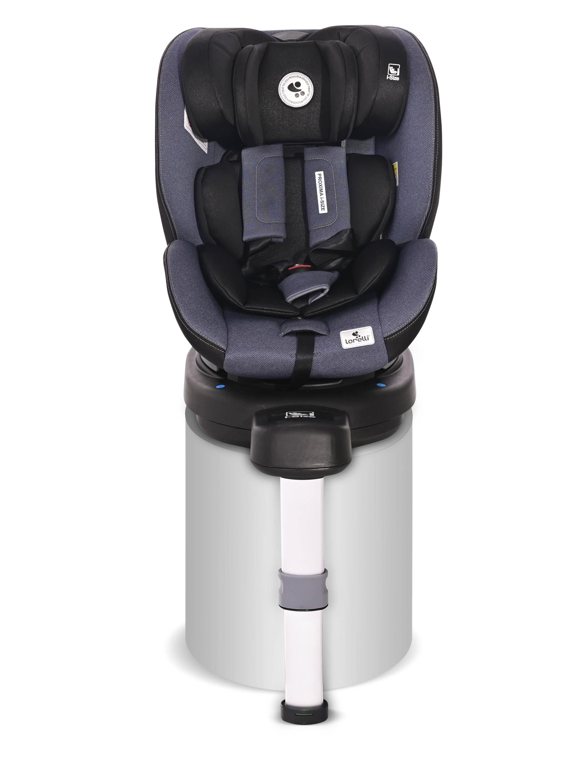 Scaun Auto Lorelli Proxima i-Size, Rotativ, 40-105 cm, Roșu - Albastru/Negru (1) [ps:52e65b26-9282-4c7a-ac03-401a0b3a13ed]