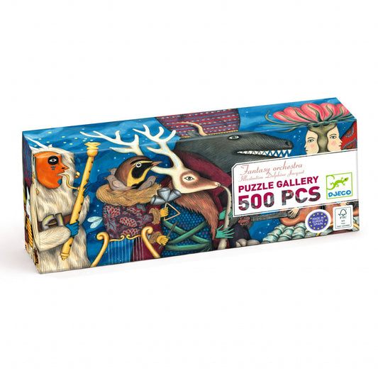 Puzzle galerie Orchestra fantastica, Djeco - Imagine 1 [ps:7d289ab6-691a-42b7-b40e-9bc81f1441ed]