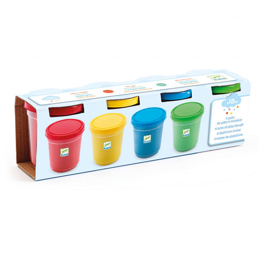 Plastilina 4 tuburi culori clasice, Djeco - Imagine 1 [ps:6ad44b91-20ac-44a1-a78d-898d7af19aa0]