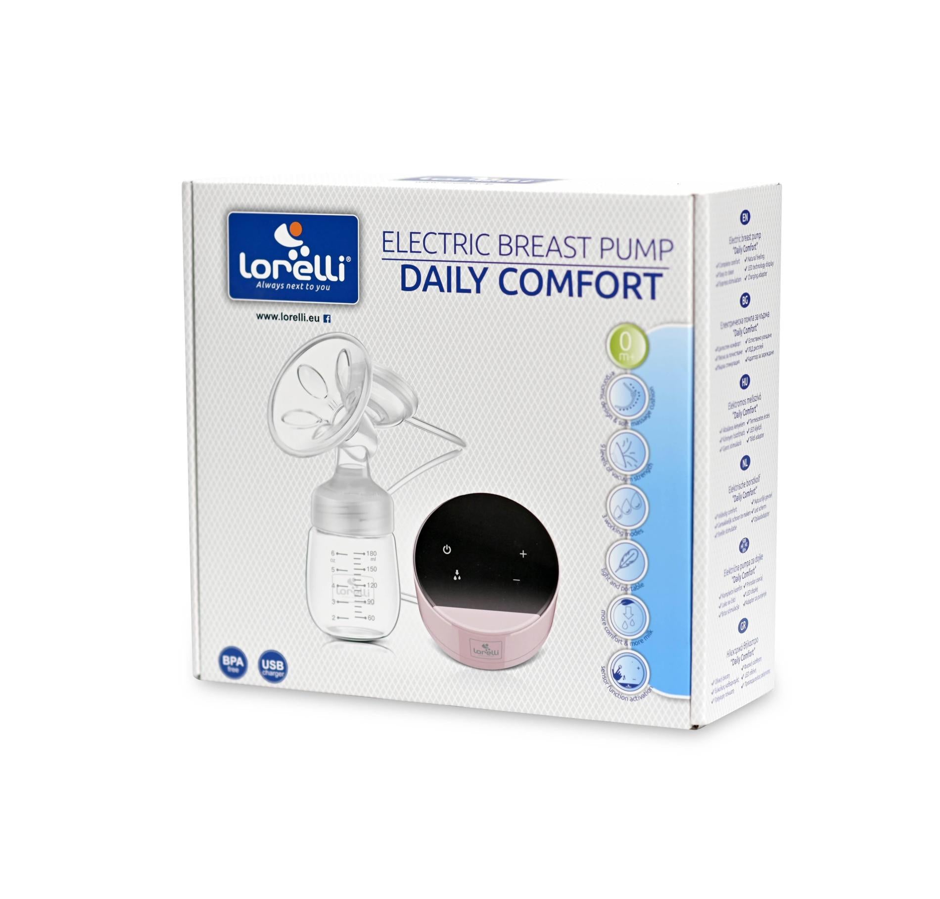 Pompa de San Electrica Lorelli Daily Comfort, White - Roz (1) [ps:033de5c6-d1e2-4107-bb46-6df3d147f387]