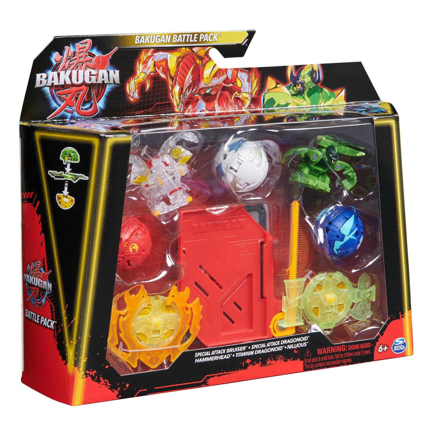 BAKUGAN SET DE LUPTA BRUISER, DRAGONOID, HAMMERHEAD, - Imagine 1 [ps:785849e5-9abe-482b-ab3b-412a9958fa1d]