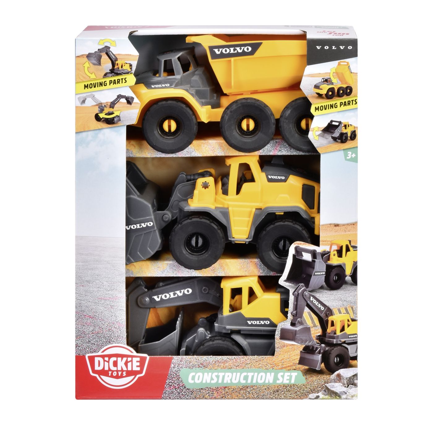 DICKIE VOLVO SET 3 UTILAJE PENTRU CONSTRUCTII Simba - Imagine 1 [ps:452db2c8-6619-4bf1-8f0c-28c7ae3bccf7]