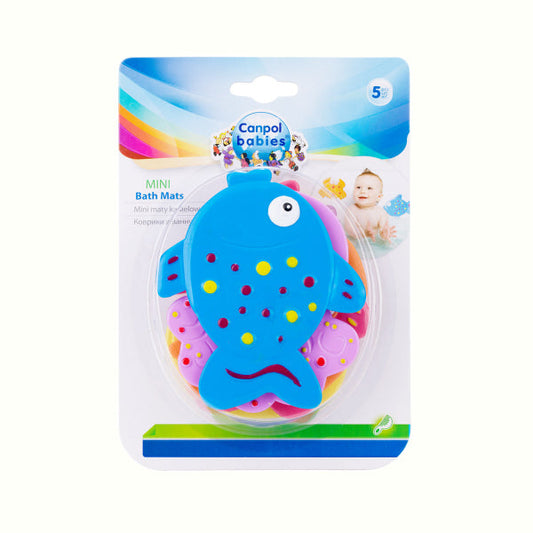 Canpol Babies Set 5 Bc Mini Covorase de Baie Colourful - Imagine 1 [ps:068a23fc-b98e-460e-826a-75abb5ef3ce6]