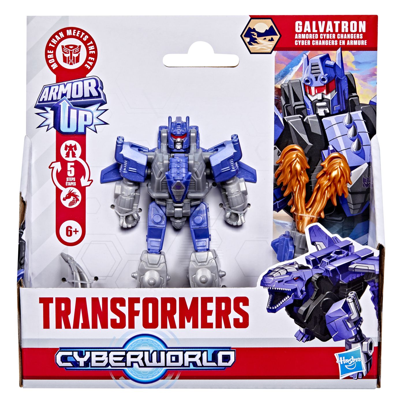 TRANSFORMERS CYBERWORLD ROBOT GALVATRON BLINDAT - Imagine 1