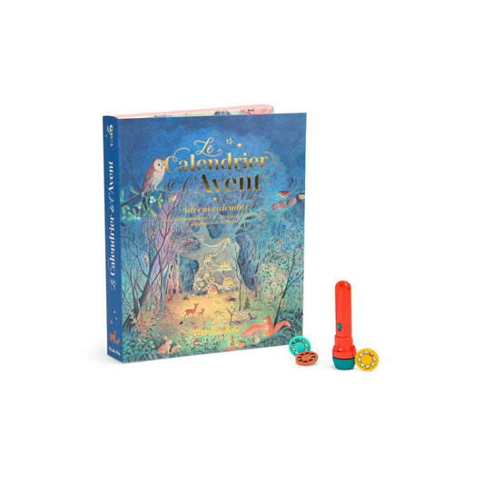 Calendar de Advent Lanterna si 23 de discuri cu povesti - Imagine 1
