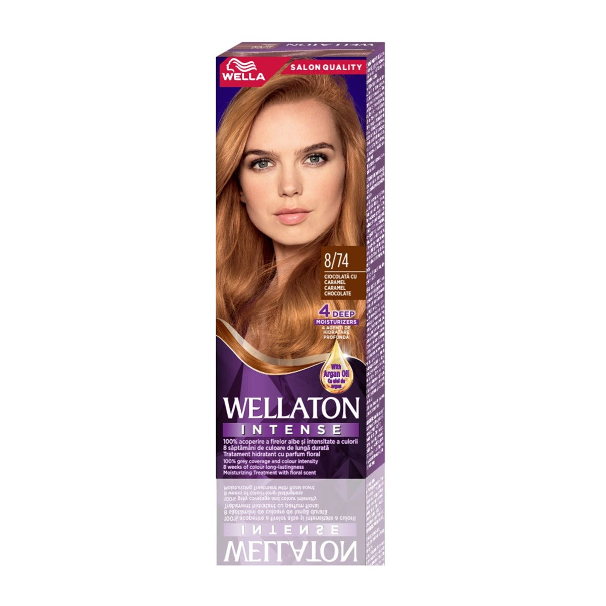 WELLATON Intense, vopsea de par, nuanta ciocolata cu Caramel, nr 8/74 - 1 [ps:1e38c949-a8ac-454f-8139-50ed3a4c1b72]