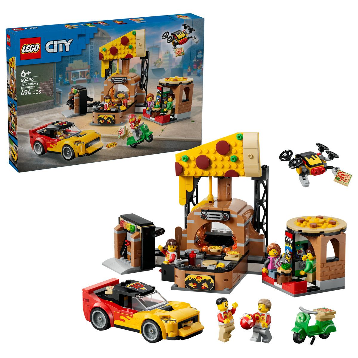 LEGO City Experiența Livrării de Pizza 60496 | Infant.ro - Default Title (1) [ps:acd1b429-460b-4719-a851-a84bb6fccb91]