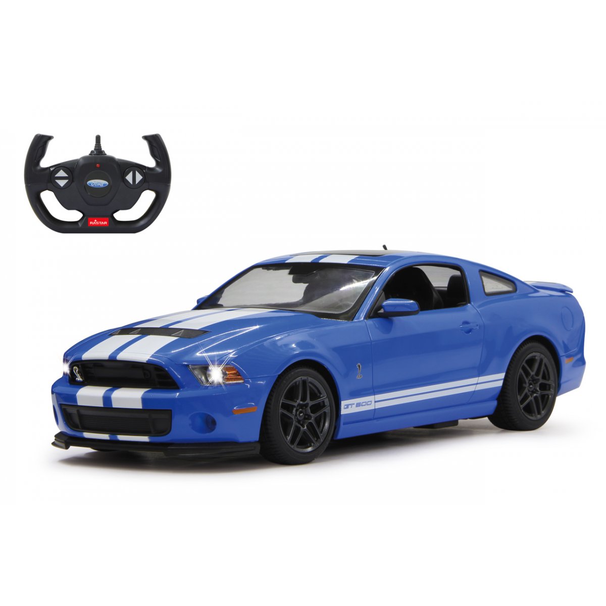 MASINA CU TELECOMANDA FORD SHELBY GT500 ALBASTRU CU SCARA 1 LA 14 [ps:aeaeb137-7a1b-4d4b-b02d-2404cff94096]