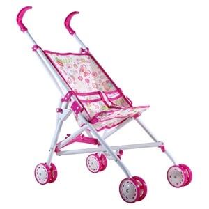 Cărucior Jucărie Flori Roz pentru Păpuși Jumbo - Roz (1) [ps:d78ee3f8-8778-407c-95c1-aaef8482570f]