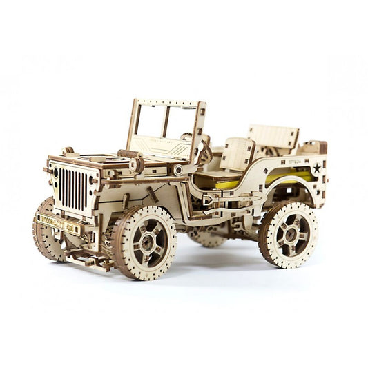 Jeep Willys MB 4x4 - puzzle 3D mecanic Wooden City - Imagine 1 [ps:8f1bc414-0d08-4906-a61d-26f849a02f5f]
