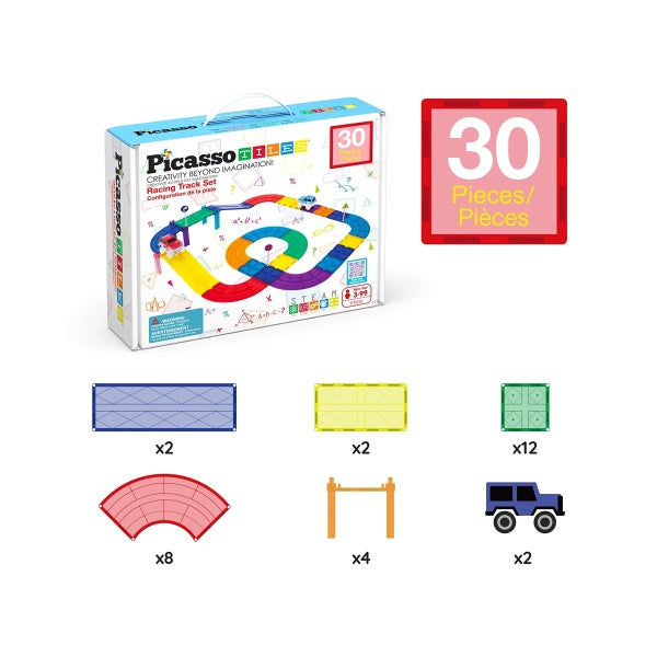PICASSO TILES Pista de curse, magenetic, set de - Imagine 1 [ps:9bbf0931-5874-4950-bf24-6c3a61fb5075]