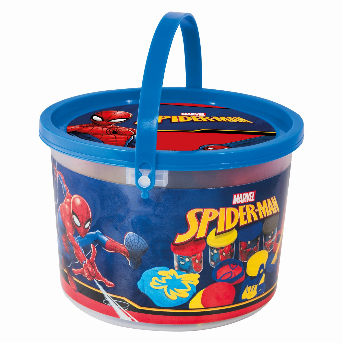 GALETUSA CU 4 BORCANASE DE PLASTILINA SI ACCESORII DE - Imagine 1 [ps:95e1f2dd-a021-4eb4-9b87-5d4f7a88903a]