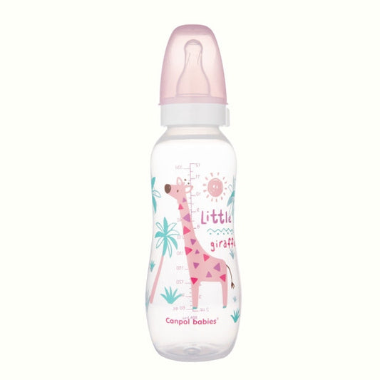 Canpol Babies Biberon Cu Gat Ingust 330 ml Pp Africa - - Imagine 1 [ps:f280ceff-9bfc-4080-a271-549a24653ad3]
