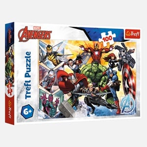 Puzzle Avengers Toti Eroii (100 Piese) - Trefl Jumbo - Default Title (1) [ps:97055a74-ea2e-4c21-8e7f-4e266d52d369]