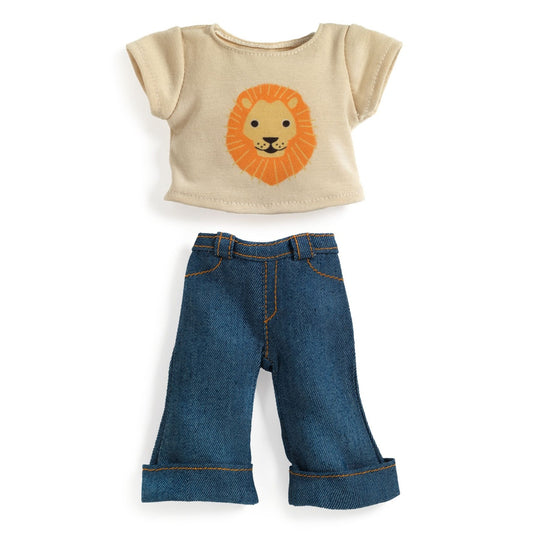 Outfit Ivory papusa, Djeco - Imagine 1 [ps:eb10b324-0592-4186-a804-5775669d71c4]