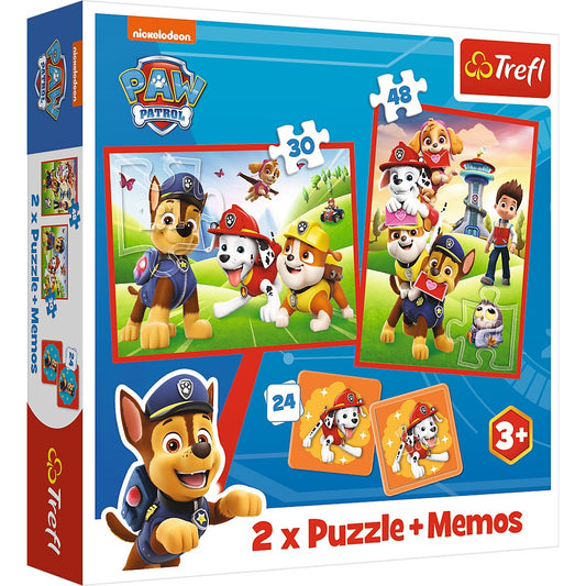 PUZZLE TREFL 2IN1 MEMO PATRULA CATELUSILOR ECHIPA IN ACTIUNE - Imagine 1 [ps:903891c7-09e3-464b-b5cc-e22c23bfeb41]