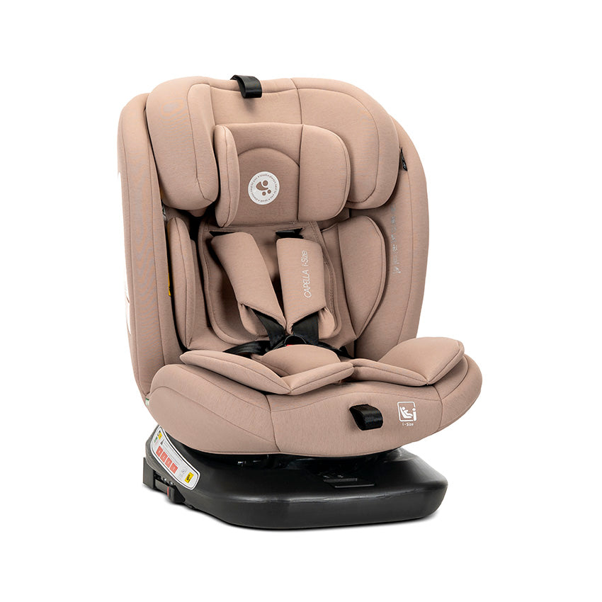 Scaun Auto Lorelli Capella i-Size, Rotativ 360°, 0-12 ani - Beige (1) [ps:0ae1fa44-27ad-4ef6-a1f8-2aa68570bca3]