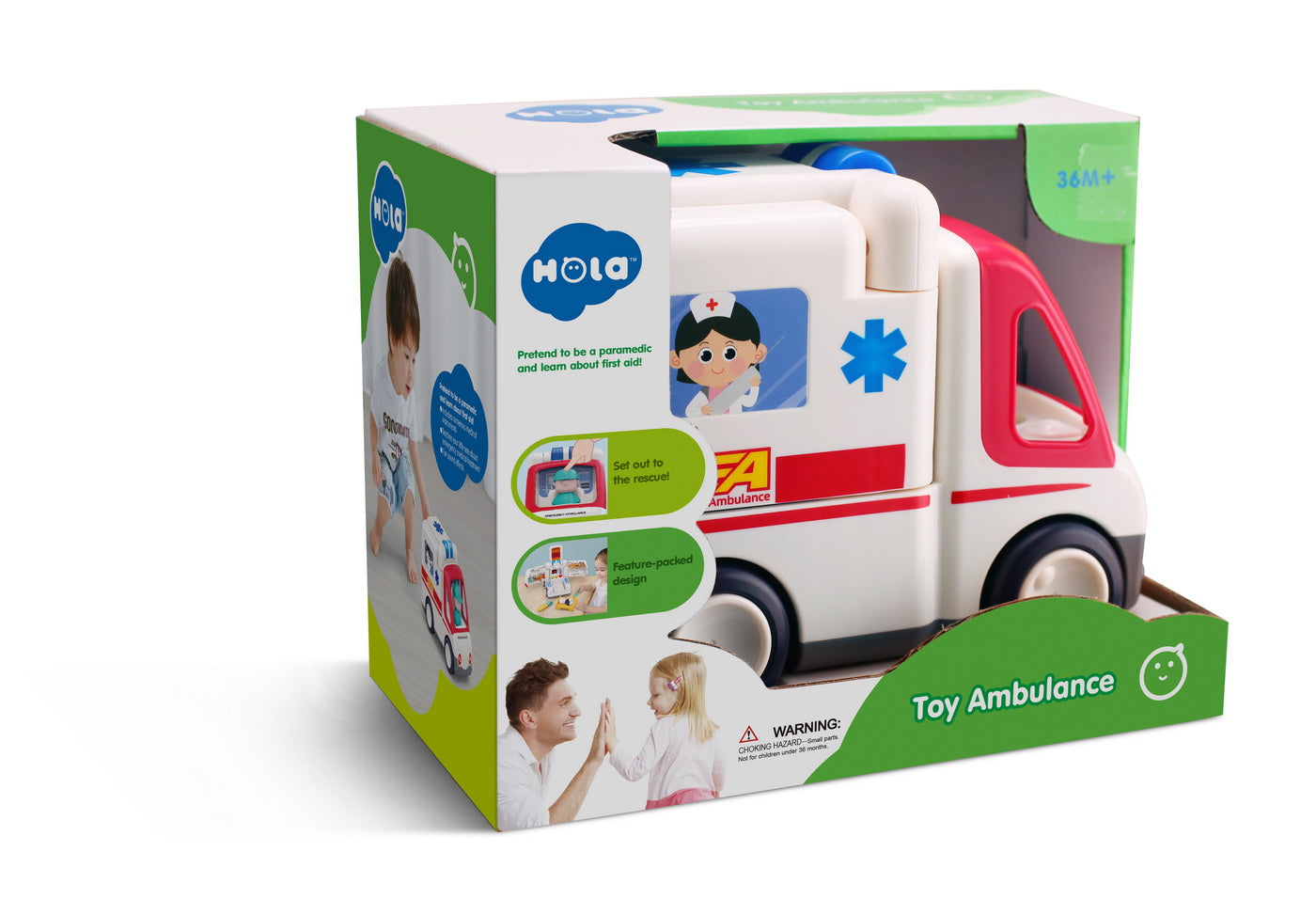 MASINA DE AMBULANTA Jucarii Bebe - Imagine 1 [ps:e8fd3866-5946-471d-bc4f-62ef56fd6b52]