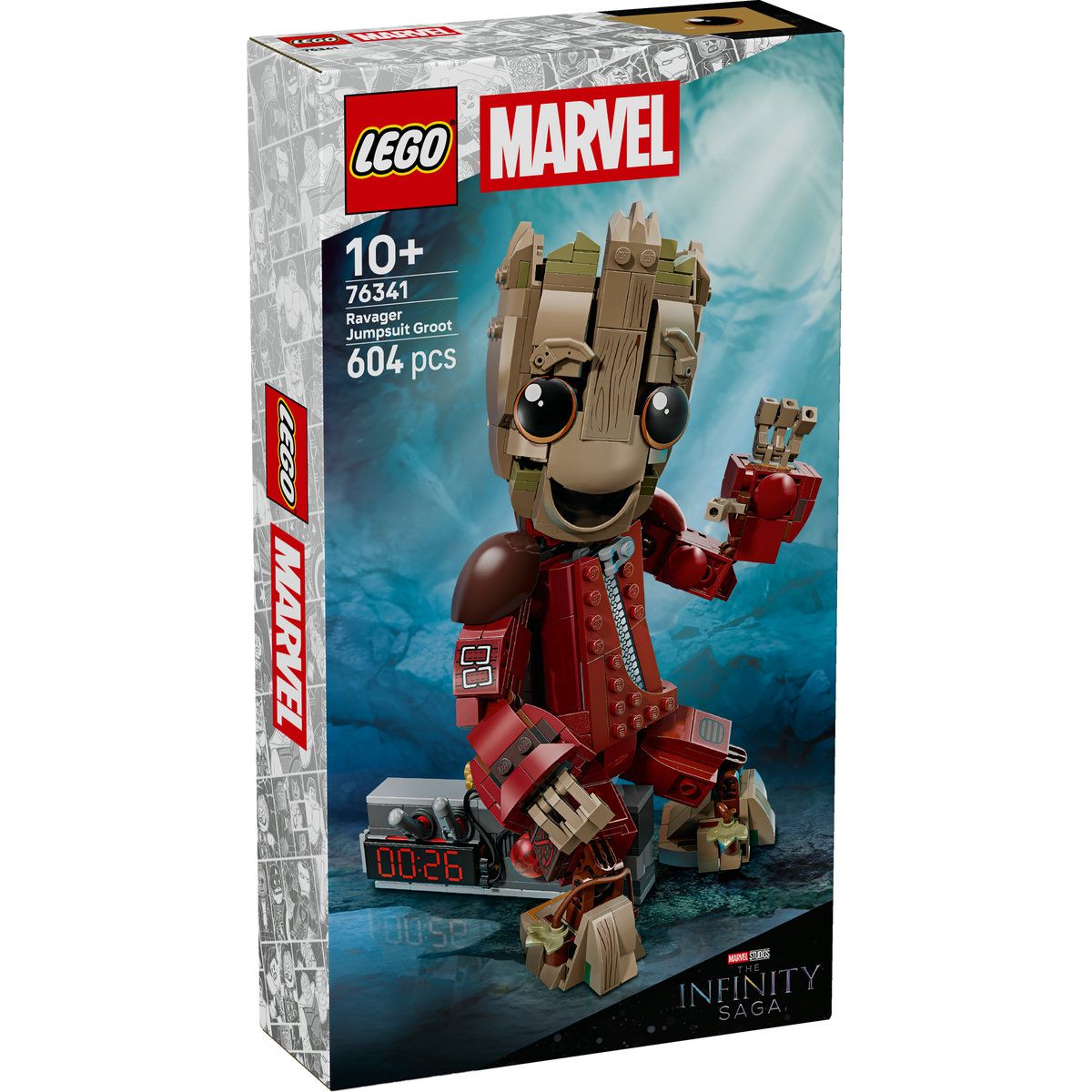 LEGO MARVEL GROOT IN UNIFORMA RAVAGER 76341 - Imagine 1 [ps:6ee6e3e0-cba3-4567-b8d1-566b7b6f0d6d]