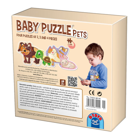Puzzle D-TOYS Animale de Companie, Piese Mari pentru Copii - Default Title (1) [ps:346d8042-4a25-4c2c-9103-e4bbd14b6a5b]