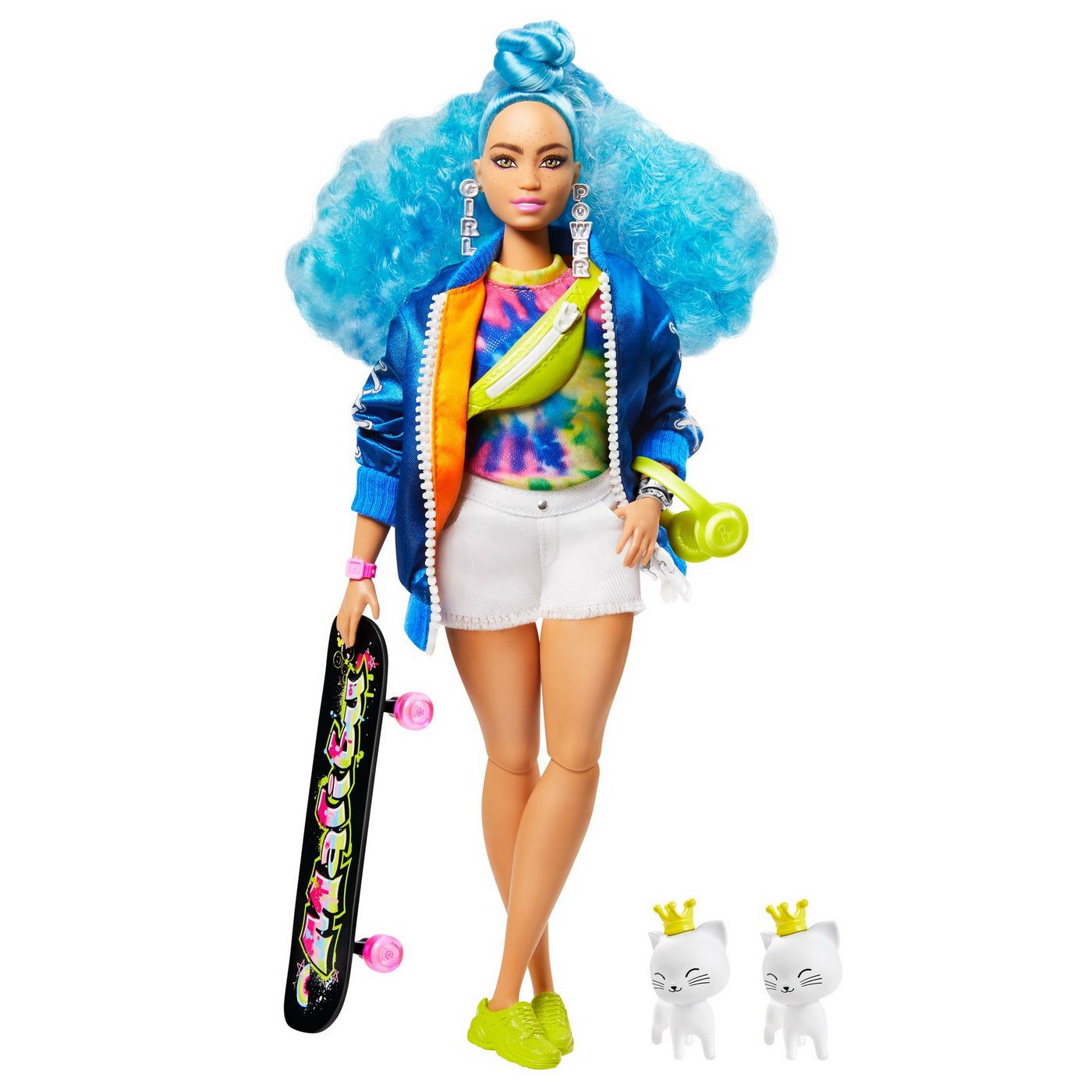 PAPUSA BARBIE EXTRA STYLE FLUFFY PINKY Mattel - Par Albastru Carliontat (1) [ps:2b8a0f6b-070d-4cbd-b5e3-45e940612b19]