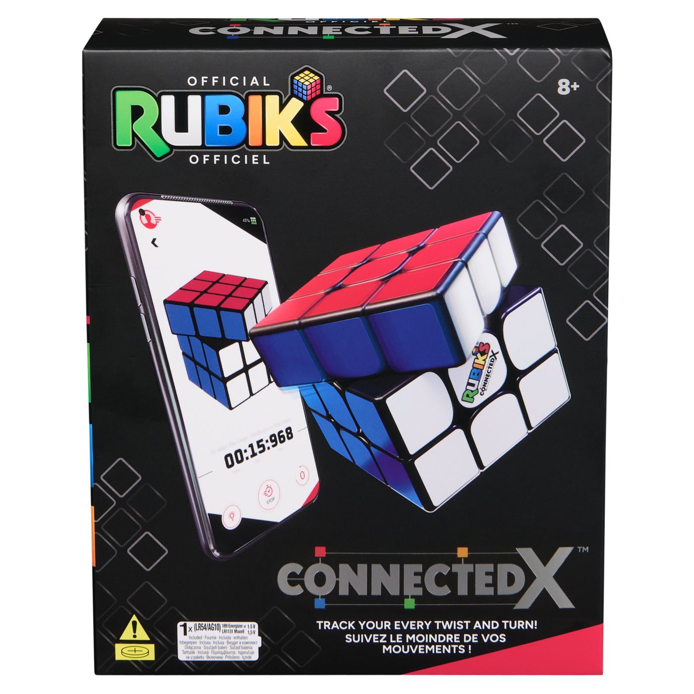 CUB RUBIK 3X3 CU APLICATIE CONNECTED X Spin Master - Imagine 1 [ps:fb346580-08df-472b-affc-a5463e703902]