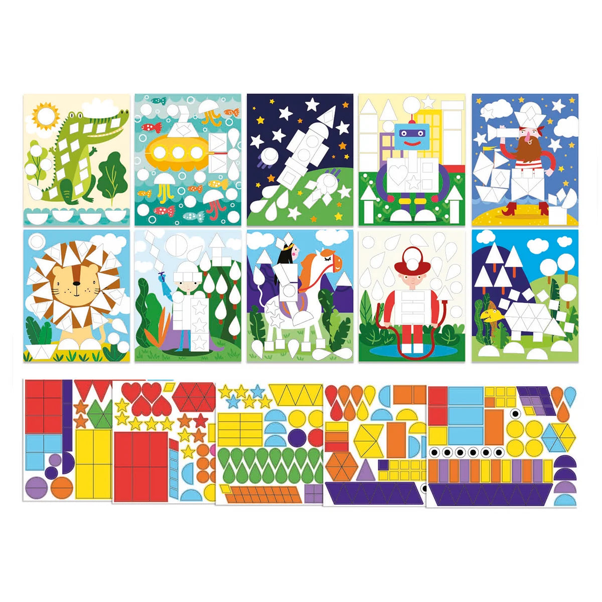 Set Creativ cu Autocolante pentru Fete Sycomore - Default Title (1) [ps:b4bcba26-2a1f-4208-addf-4bec6c3b4e11]